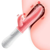 G-punkto Klitora Stimulo 12-Frekvenca Simulado Lango Vagina Masaĝo Vibrilo